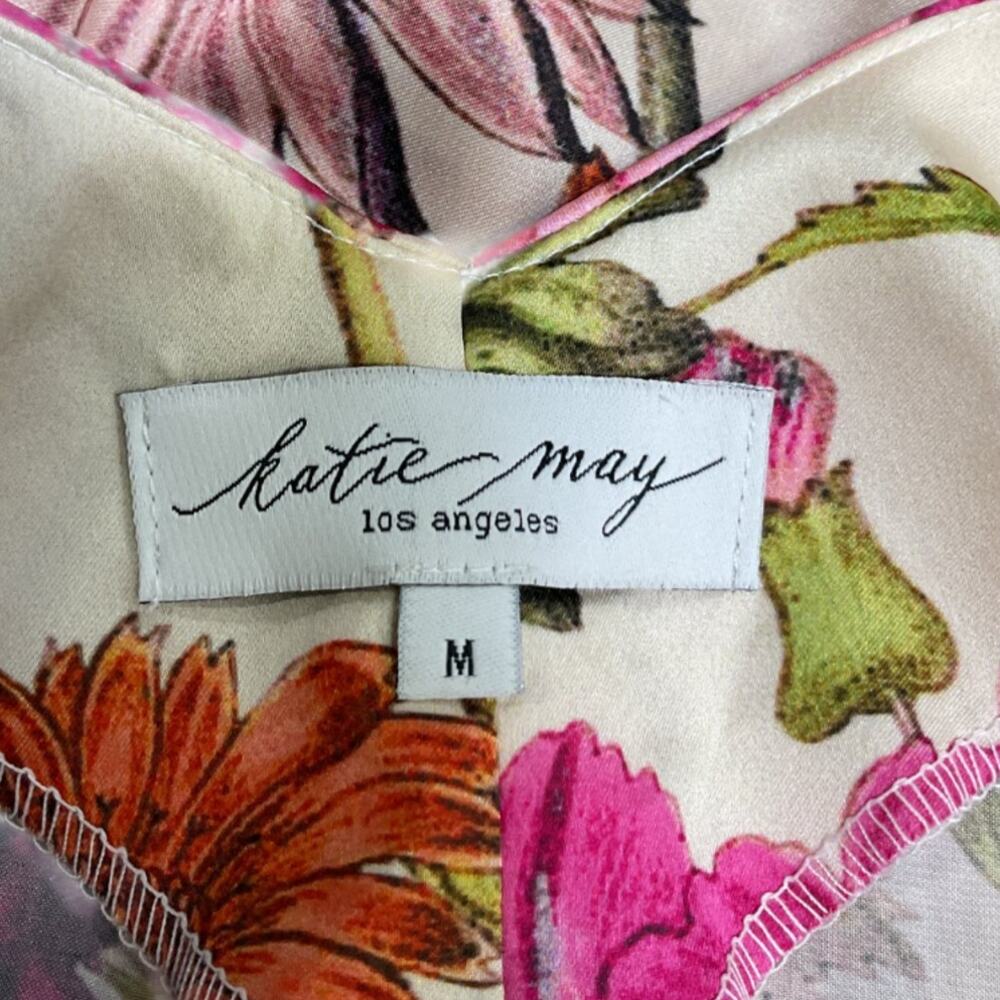 Katie May Floral Fuchsia Tara Gown Size M - Picture 5 of 5